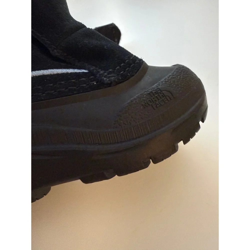 The North Face Alpenglow II Winter Snow Boots Toddler 5 Black Waterproof Slip-On